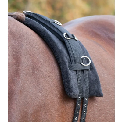 Afbeelding van Waldhausen Longeeronderlegger Memory Foam Zwart Pony