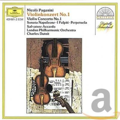 Afbeelding van Paganini: Violin Concerto no 1 / Accardo, Dutoit