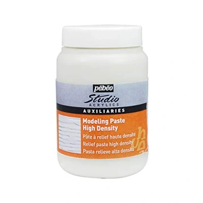 Afbeelding van PEBEO Studio Acrylics Auxiliaries High Density Modelling Paste 250ml pot, Wit, 250 ml (Pack van 1)