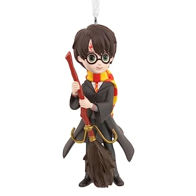 Afbeelding van Hallmark Harry Potter Ornament verzamelbaar en Bezem Ontwerp