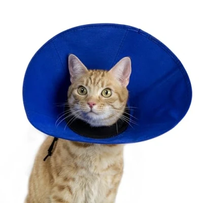 Afbeelding van Lampenkap voor honden KVP EZ Soft Blauw (35 60 cm)