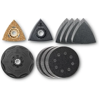 Afbeelding van Fein Starlock Schuurset &quot;Best of Sanding&quot; 63 delig