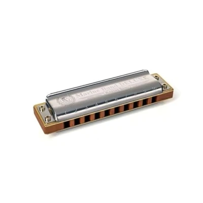 Afbeelding van Hohner Marine Band Deluxe in C Dur Diatonische mondharmonica