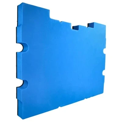 Afbeelding van vhbw Inzet van hardschuim compatibel met Dewalt TSTAK III DWST1 70705, IV 70706 gereedschapskist stijf schuim, zwart/blauw, 30 mm