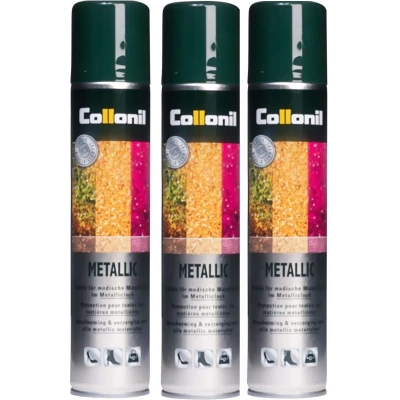 Afbeelding van Collonil metallic spray bescherming en verzorging voor leer soorten bundelvoordeel 3 bussen