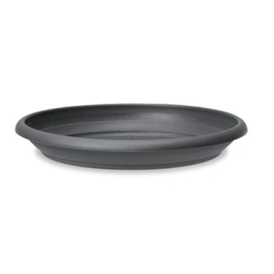 Afbeelding van Scheurich onderzetter van kunststof, metallic grijs, 33 cm diameter, 5,0 hoog