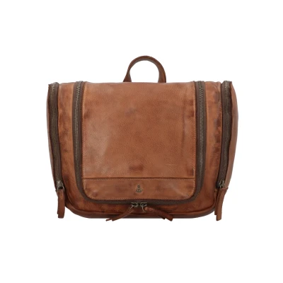 Afbeelding van Harbour 2nd COOL Casual Sailor Toilettas, Maat: One Size, Charming cognac