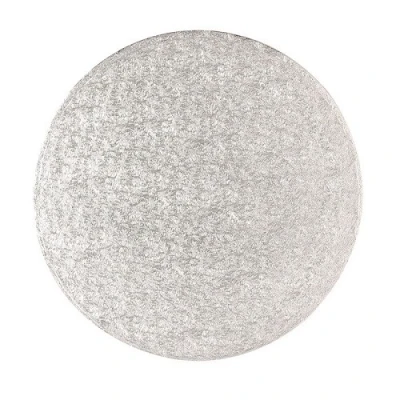 Afbeelding van Cakeboard Zilver Rond Ø17,5cm