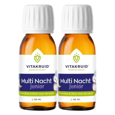 Afbeelding van Gratis Verzending: 2x Vitakruid Multi Nacht Junior 60 ml