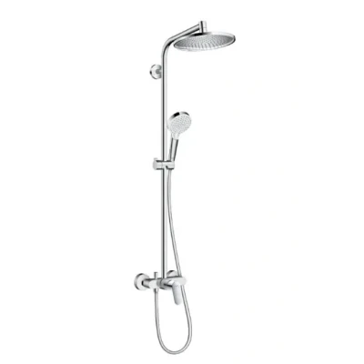 Afbeelding van Hansgrohe crometta s 240 1jet showerpipe met eengreeps mengkraan 27269000