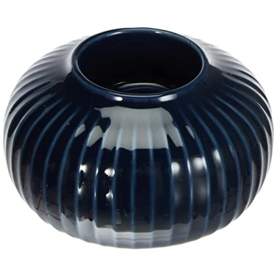 Afbeelding van Hammershøi Theelichthouder Ø10 Cm Indigo (18181)