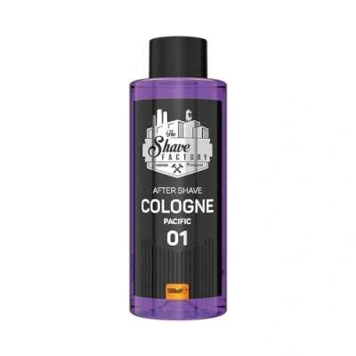 Afbeelding van The Shave Factory After Cologne een Geurige Essentie voor Onberispelijke Verzorging Na Het Scheren Langdurige Sensatie van Frisheid en Comfort (500ML, 01 Pacific)