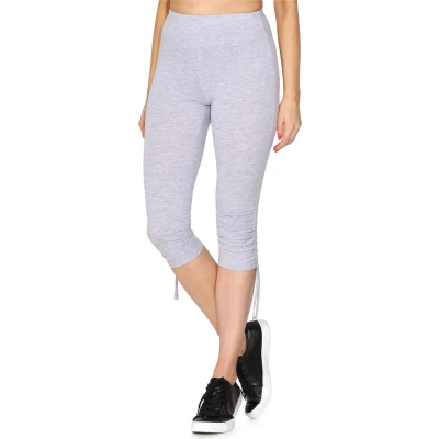 Afbeelding van Merry Style Dames Leggings Sport Vrijetijdsbroek ¾ Lang Katoen Gemêleerd XL MS MS10 380 LE