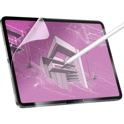 Afbeelding van Solidenz Paperlike feel screenprotector geschikt voor iPad Pro 2024 13 inch Matte Teken Folie Protector Screen Model tekenen