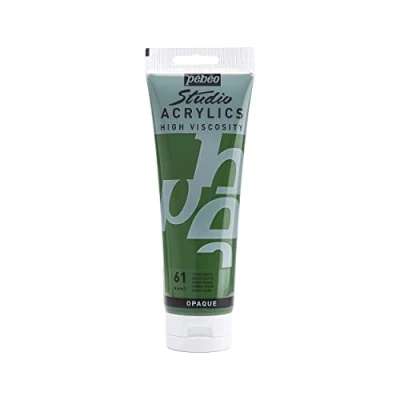 Afbeelding van Pebeo 250 ml Studio Acryl Verf, Groen Aarde