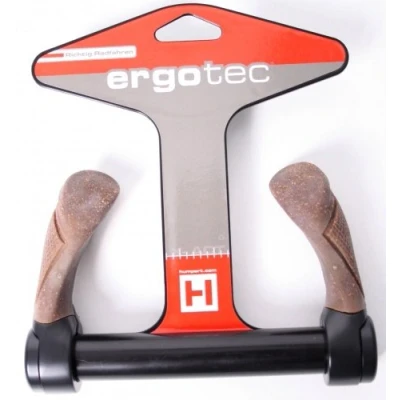 Afbeelding van Ergotec Bar Ends MF3, maat S, AL6061, Dura Cork zwart/bruin, 50051001