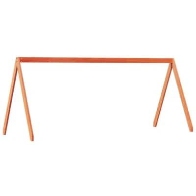 Afbeelding van Kinderbedhuisje 199x80,5x88 cm massief grenenhout wasbruin