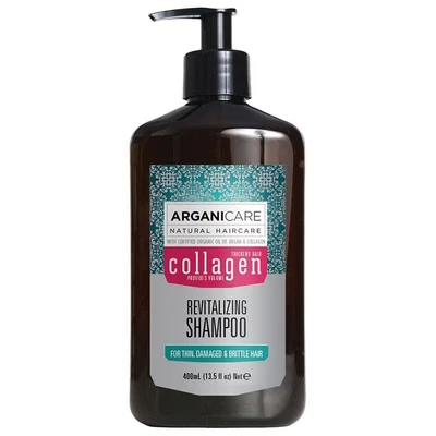 Afbeelding van Arganicare Revitalizing Shampoo For Thin, Damaged &amp; Brittle Hair Argan Collagen 400 Ml