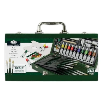 Afbeelding van Royal &amp; Langnickel Olieverf Houten Doos Borstel Set