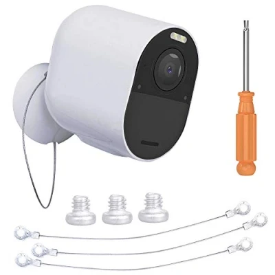 Afbeelding van HOLACA Anti Drop en Beveiligingsketting voor Arlo Ultra 2 Pro 3 4 Extra beveiliging uw Camera (3 PACK)
