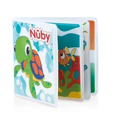 Afbeelding van Nuby Speelboekje kunststof met piep Boek