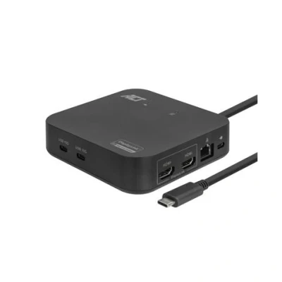 Afbeelding van ACT AC7150 laptop dock &amp; poortreplicator Bedraad USB 3.2 Gen 2 (3.1 2) Type C Zwart