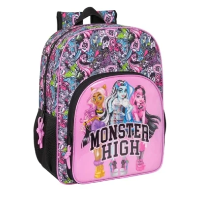 Afbeelding van Schoolrugzak Monster High Drama Multicolour 33 x 42 14 cm