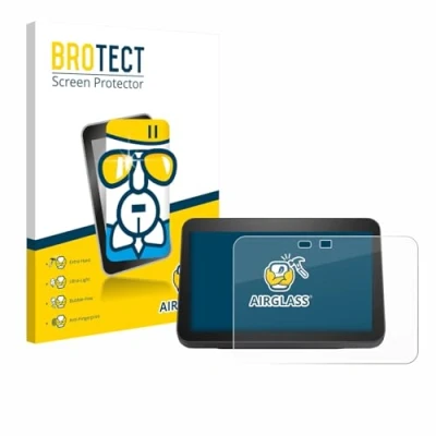 Afbeelding van BROTECT Screenprotector voor Amazon Echo Show 8 2023 (3. Gen.) Folie Beschermfolie Beschermglas transparant