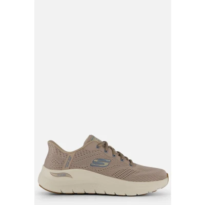 Afbeelding van Skechers Arch Fit Slip ins Instappers taupe Heren Maat 45