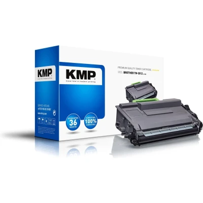 Afbeelding van KMP Toner vervangt Brother TN 3512, TN3512 Compatibel Zwart 12000 bladzijden B T95 1263,3000