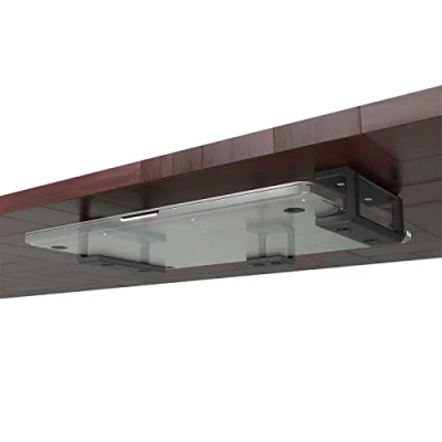 Afbeelding van Mobilefox Laptop ondertafelhouder plankhouder standaard voor notebook MacBook 0 35 mm zwart