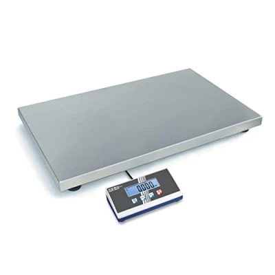 Afbeelding van KERN Platformweegschaal EOB 150K50XL (weegbereik max. 150 kg, afleesbaarheid 50 g, reproduceerbaarheid lineair 100 dierenweegschaal/pakketweegschaal, weegplaat 945x505x65 mm, incl. werkbeschermkap)