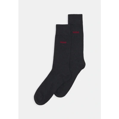 Afbeelding van HUGO 2P RS UNI CC Sokken, Heren, Maat: 43 46, Charcoal