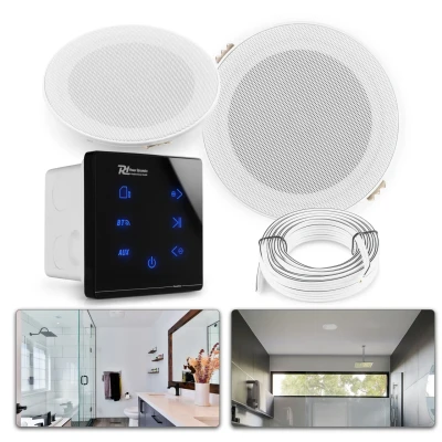 Afbeelding van Power Dynamics A50 badkamerspeaker set Bluetooth speaker voor