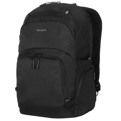 Afbeelding van Targus Laptoprugzak, geschikt voor laptops van 15 16 inch, 25 liter capaciteit, meerdere vakken, waterbestendig, zwart