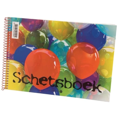 Afbeelding van Schetsboek Papyrus ballon A4 120gr 20vel