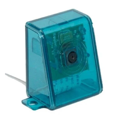Afbeelding van Raspberry Pi cameratas blauw transparant