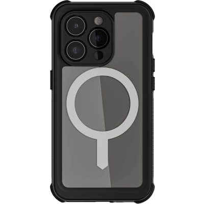 Afbeelding van Ghostek Nautical, Housse, Apple, iPhone 15 Pro, 15,5 cm (6.12&quot;), Transparent