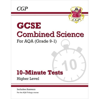 Afbeelding van GCSE Combined Science: AQA 10 Minute Tests Higher (includes answers)