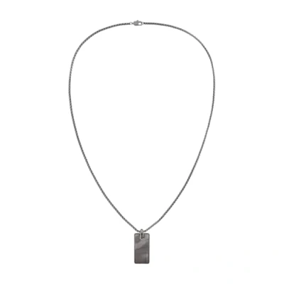 Afbeelding van Calvin Klein Waves Ketting, Heren, Maat: One Size, Grey