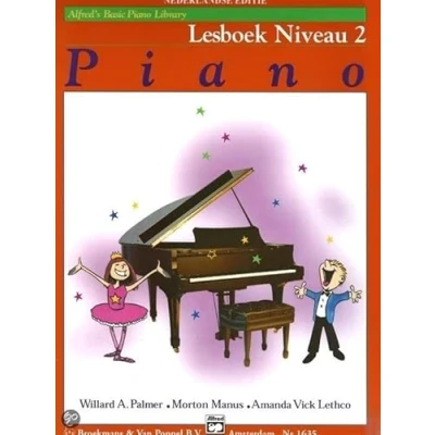Afbeelding van Alfred&#039;s Basic Piano Library Lesboek Niveau 2