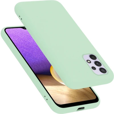 Afbeelding van Cadorabo Hoesje geschikt voor Samsung Galaxy A33 5G in LIQUID LICHT GROEN Beschermhoes gemaakt van flexibel TPU silicone Case Cover