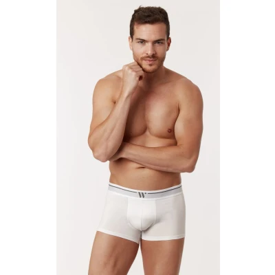Afbeelding van Woody Boxer Short Duopack Wit XL