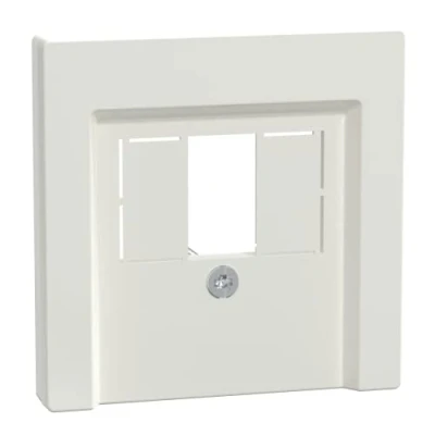 Afbeelding van Merten 296019 TAE contactdoos Afdekking System M, 1 M Smart, Plan, Creativ Polar wit (glanzend)