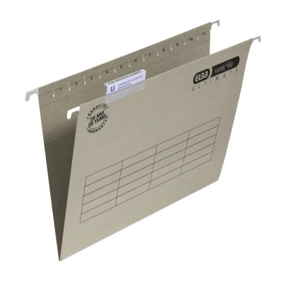 Afbeelding van Hangmap Elba Verticfile Ultimate A4 V bodem grijs 25st