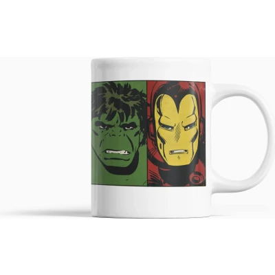 Afbeelding van Marvel Comics Retro Helden Gezichten Mok