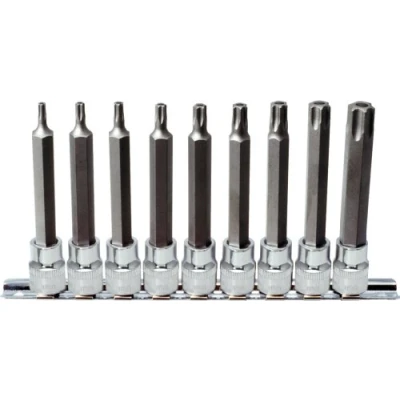 Afbeelding van KS Tools, Dopsleutel + dopmoer, 3/8&quot; CHROMEplus bitdoppenset