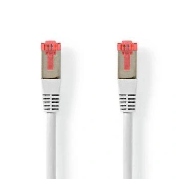 Afbeelding van Netwerkkabel Cat6 S/FTP 30 meter (100% koper, LSZH, Geel)