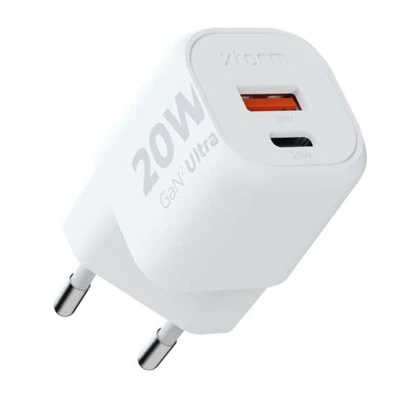 Afbeelding van Xtorm Snellader met 2 Usb Poorten 20W Wit
