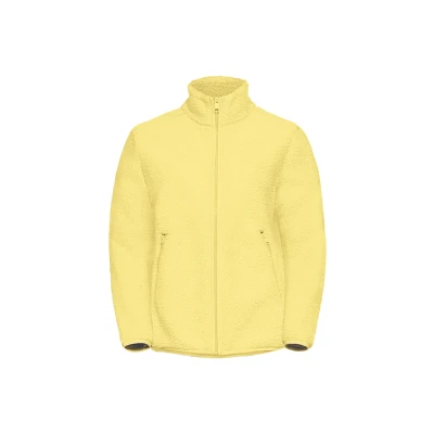 Afbeelding van Jack Wolfskin CURL Fleecejas, Dames, Maat: Medium, Lemon ice